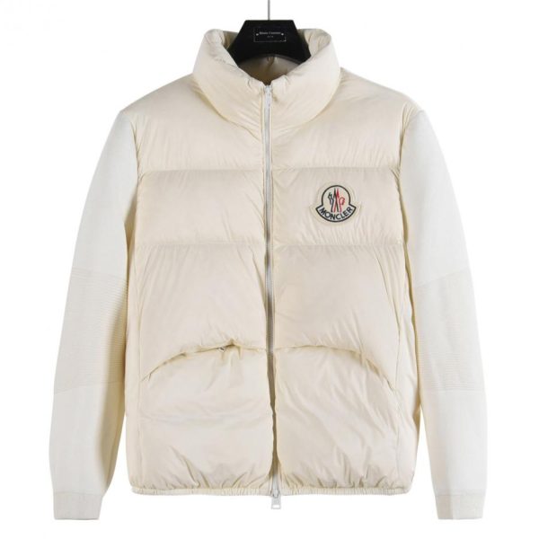 designer,replica,clothing,fake,1:1,lv,luxury,high quality Genuine Moncler Padded Corduroy Autumn/Winter New Wool Knitted Splicing Down Jacket Thickened Men’s and Women’s (AQ4EW)