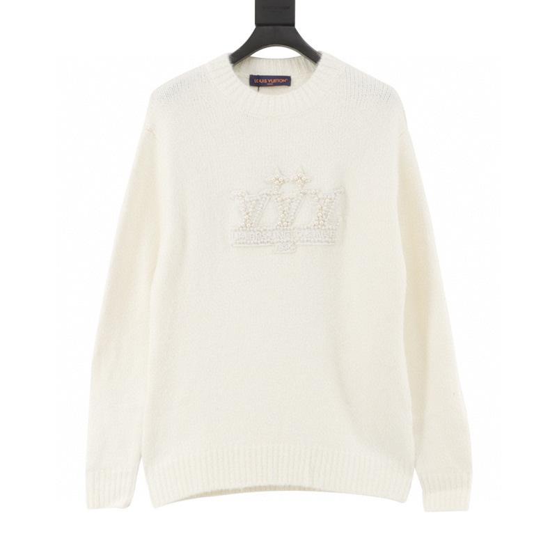 designer,replica,clothing,fake,1:1,lv,luxury,high quality LV Embroidered Pearl Logo Knit Sweater (25A1) designer,replica,clothing,fake,1:1,lv,luxury,high quality LV Embroidered Pearl Logo Knit Sweater (25A1)