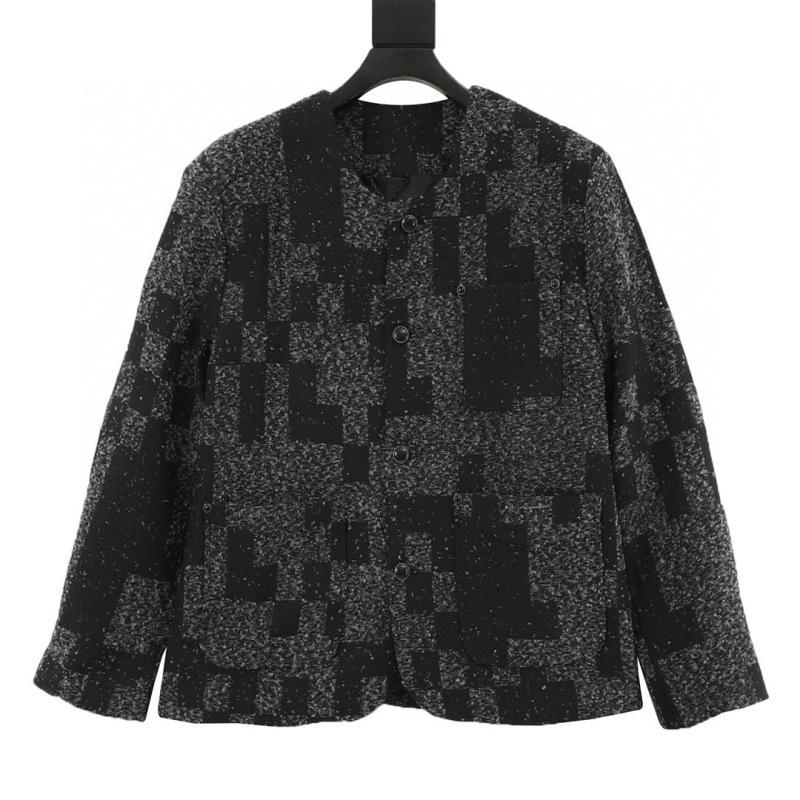 designer,replica,clothing,fake,1:1,lv,luxury,high quality LV wool checkered coat (211F) designer,replica,clothing,fake,1:1,lv,luxury,high quality LV wool checkered coat (211F)