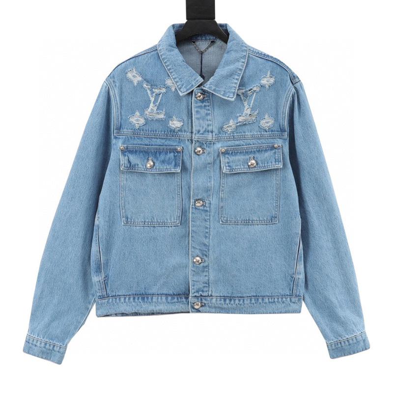 designer,replica,clothing,fake,1:1,lv,luxury,high quality LV washed distressed denim jacket (2D39) designer,replica,clothing,fake,1:1,lv,luxury,high quality LV washed distressed denim jacket (2D39)