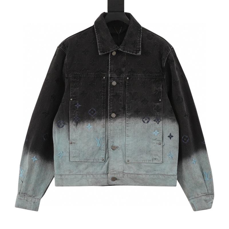 designer,replica,clothing,fake,1:1,lv,luxury,high quality LV gradient embroidered denim jacket (4FE4) designer,replica,clothing,fake,1:1,lv,luxury,high quality LV gradient embroidered denim jacket (4FE4)