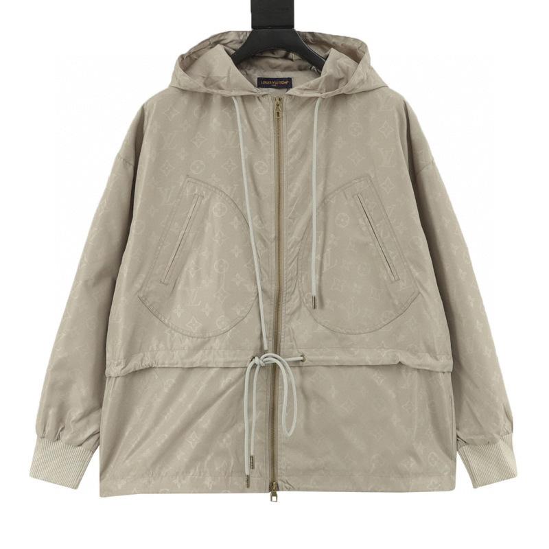 designer,replica,clothing,fake,1:1,lv,luxury,high quality LV monogram workwear-style trench coat with pockets (CB14) designer,replica,clothing,fake,1:1,lv,luxury,high quality LV monogram workwear-style trench coat with pockets (CB14)