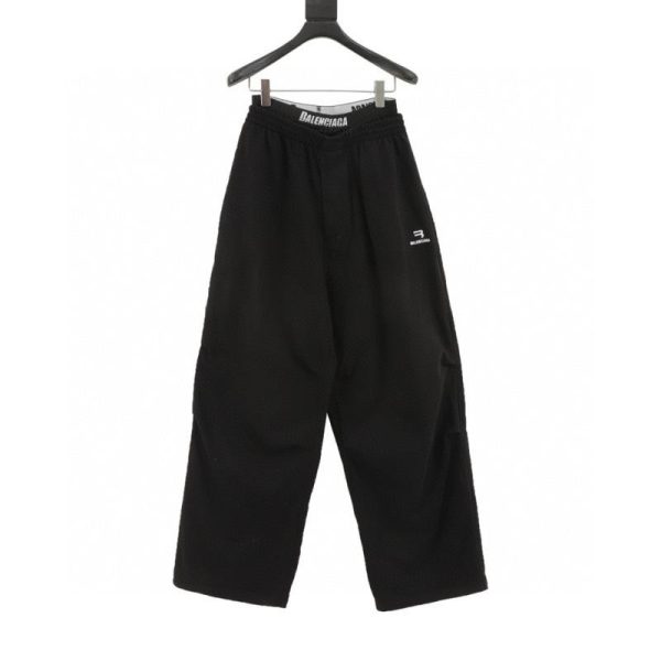 designer,replica,clothing,fake,1:1,lv,luxury,high quality Balenciaga Pre-Fall Baggy Double-Belt Wide-Leg Trousers (2CE0)