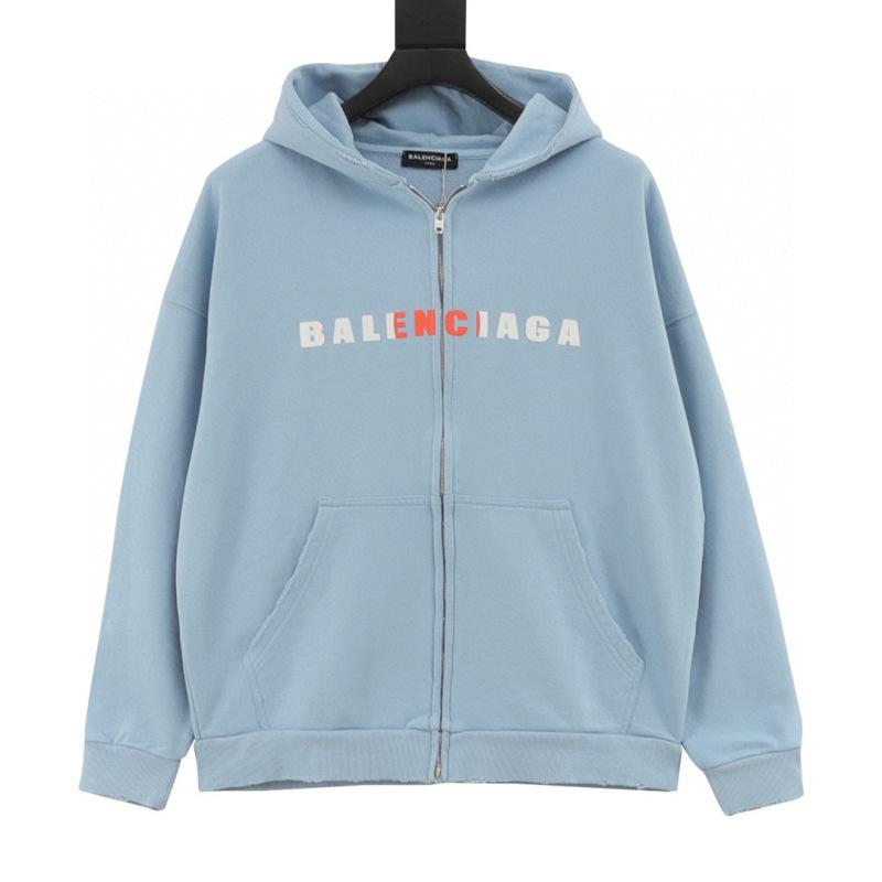 designer,replica,clothing,fake,1:1,lv,luxury,high quality Balenciaga colorful letter embroidered distressed double-zip jacket (69FC) designer,replica,clothing,fake,1:1,lv,luxury,high quality Balenciaga colorful letter embroidered distressed double-zip jacket (69FC)