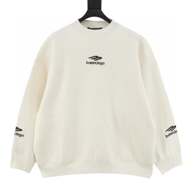 designer,replica,clothing,fake,1:1,lv,luxury,high quality Balenciaga 3B Embroidered Crew Neck Sweater (36F1) designer,replica,clothing,fake,1:1,lv,luxury,high quality Balenciaga 3B Embroidered Crew Neck Sweater (36F1)
