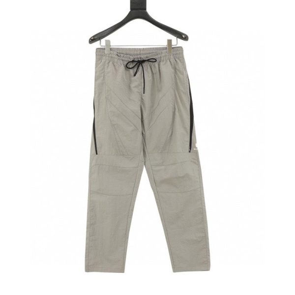 designer,replica,clothing,fake,1:1,lv,luxury,high quality Balenciaga half-letter embroidered patchwork athletic pants (D729)