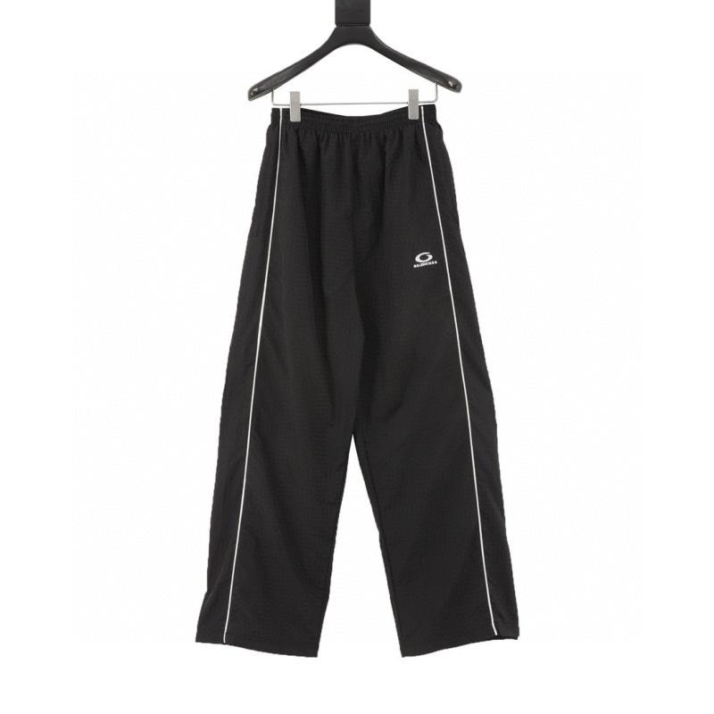designer,replica,clothing,fake,1:1,lv,luxury,high quality Balenciaga half-circle embroidered white striped tracksuit trousers (B533) designer,replica,clothing,fake,1:1,lv,luxury,high quality Balenciaga half-circle embroidered white striped tracksuit trousers (B533)