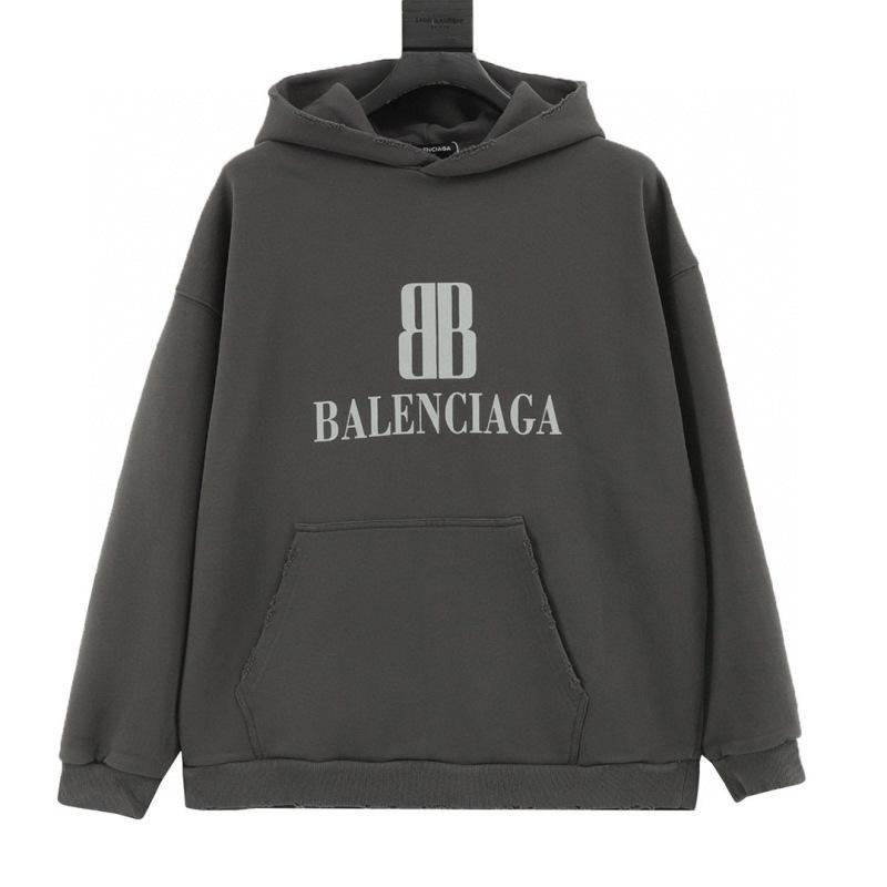designer,replica,clothing,fake,1:1,lv,luxury,high quality Balenciaga double-B logo print distressed hoodie (EEFendi) designer,replica,clothing,fake,1:1,lv,luxury,high quality Balenciaga double-B logo print distressed hoodie (EEFendi)
