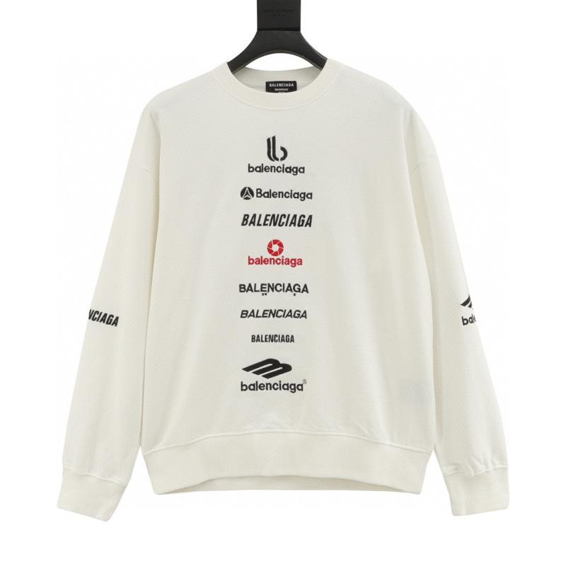 designer,replica,clothing,fake,1:1,lv,luxury,high quality Balenciaga Crew Neck Sweatshirt with Multi-logo Embroidery (9824) designer,replica,clothing,fake,1:1,lv,luxury,high quality Balenciaga Crew Neck Sweatshirt with Multi-logo Embroidery (9824)