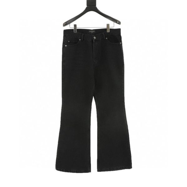 designer,replica,clothing,fake,1:1,lv,luxury,high quality Balenciaga Scimitar Flared Jeans (DDB5)