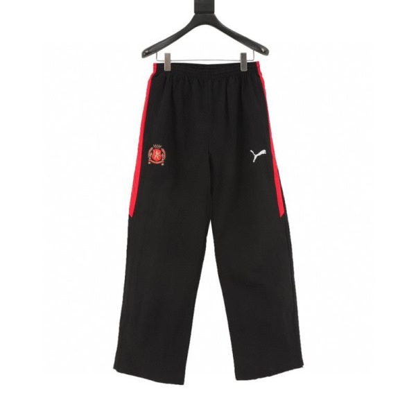designer,replica,clothing,fake,1:1,lv,luxury,high quality Balenciaga x Puma Manchester United patchwork trousers (DB13)