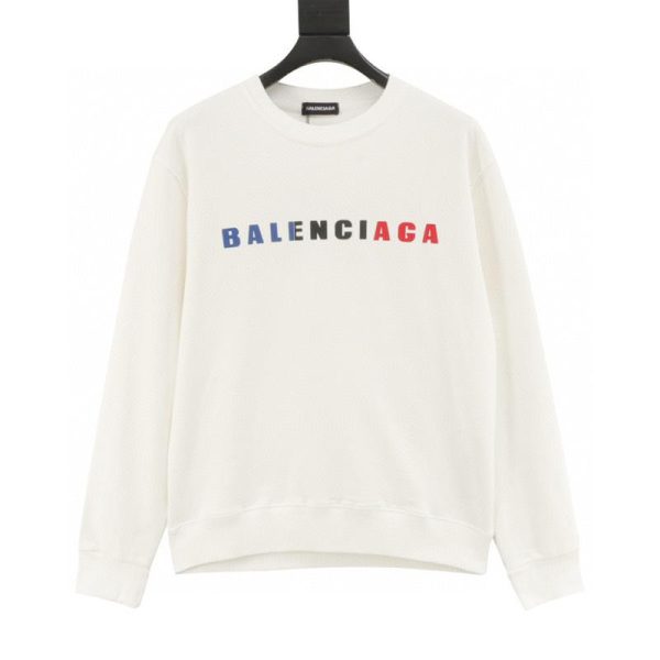 designer,replica,clothing,fake,1:1,lv,luxury,high quality Balenciaga Color Block Letter Crew Neck Guard (187B)