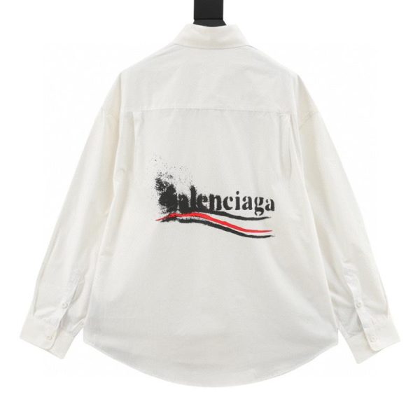designer,replica,clothing,fake,1:1,lv,luxury,high quality Balenciaga Blur Coca-Cola Long-Sleeve Shirt (4ECD)