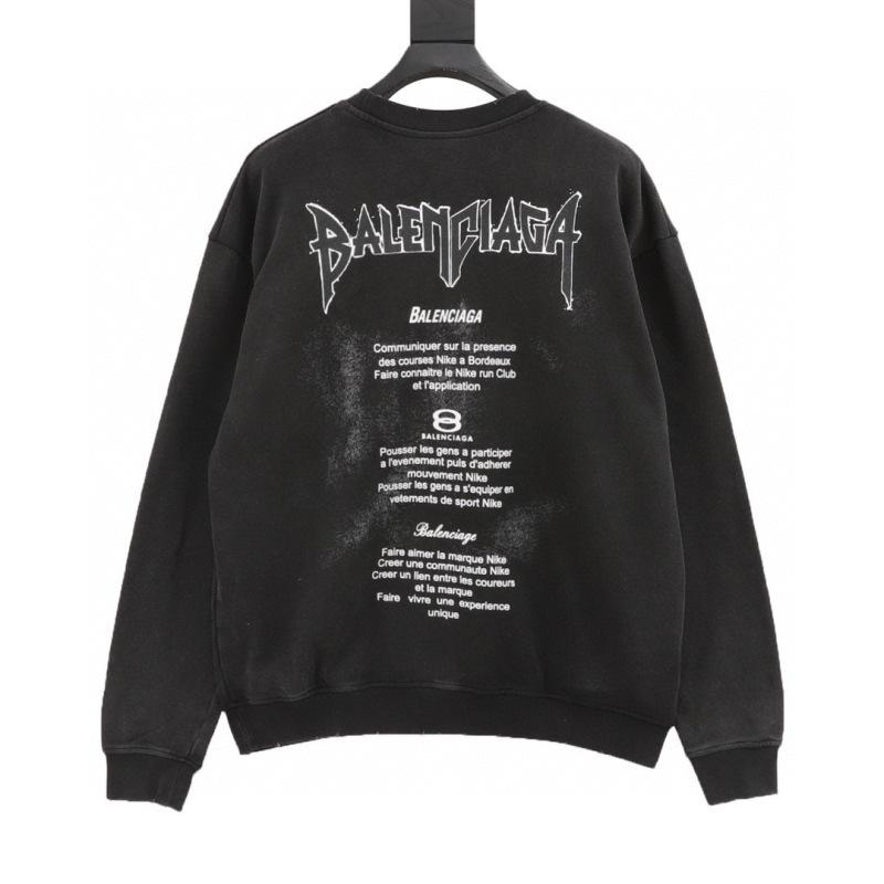 designer,replica,clothing,fake,1:1,lv,luxury,high quality Balenciaga washed letter print crewneck sweatshirt (DF85) designer,replica,clothing,fake,1:1,lv,luxury,high quality Balenciaga washed letter print crewneck sweatshirt (DF85)