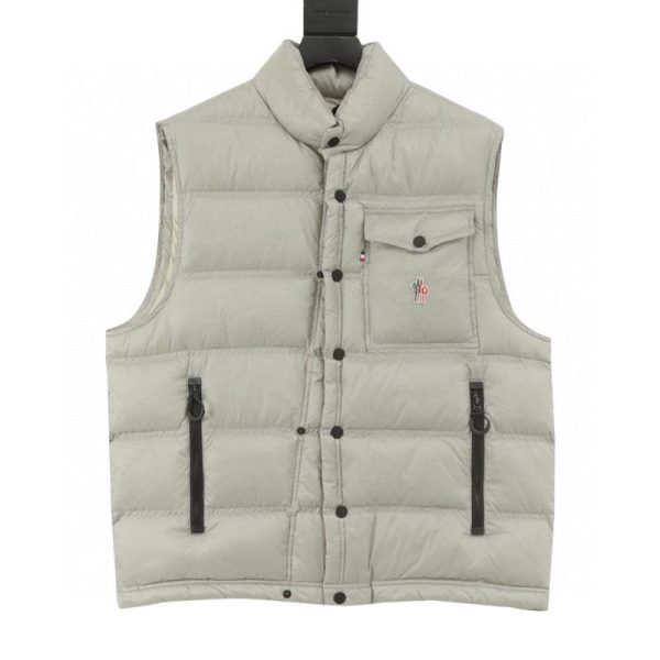 designer,replica,clothing,fake,1:1,lv,luxury,high quality Moncler Reflective Down Vest (B5D8)
