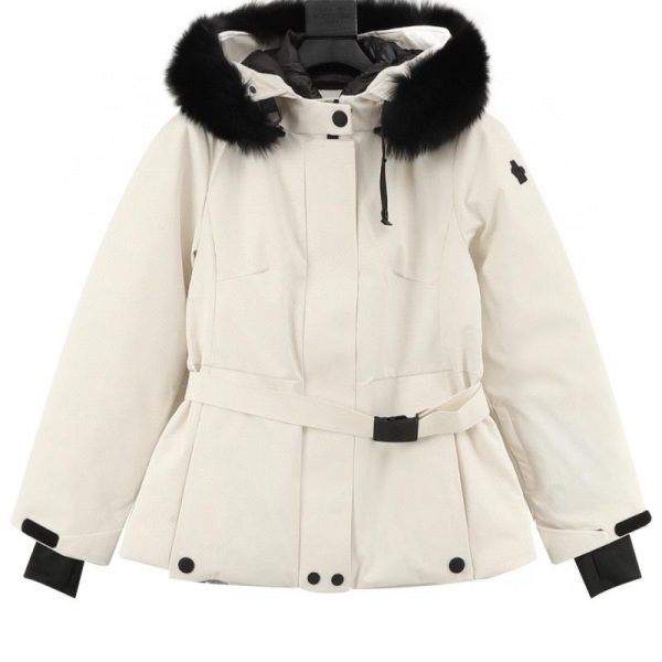designer,replica,clothing,fake,1:1,lv,luxury,high quality Moncler Fall/Winter Bauges Shawl-Style Hooded Down Jacket with Fox Fur Collar (3AB9)