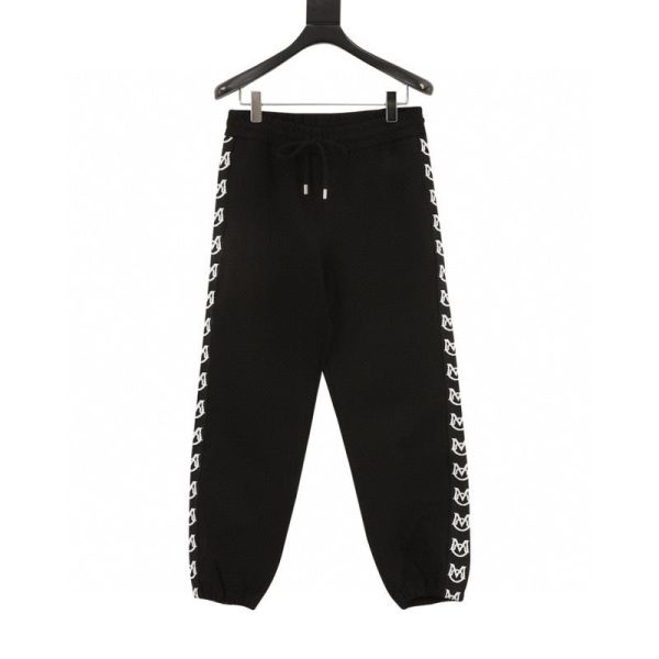 designer,replica,clothing,fake,1:1,lv,luxury,high quality Moncler color-blocked embroidered logo webbing trousers (B4EB)