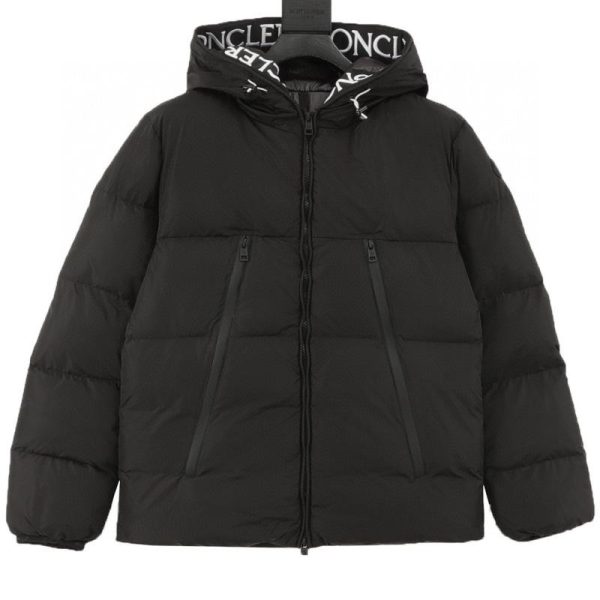 designer,replica,clothing,fake,1:1,lv,luxury,high quality Moncler 2021 New Trendy Hooded Down Jacket with Embroidered Logo Lettering on the Inside Placket (D650)