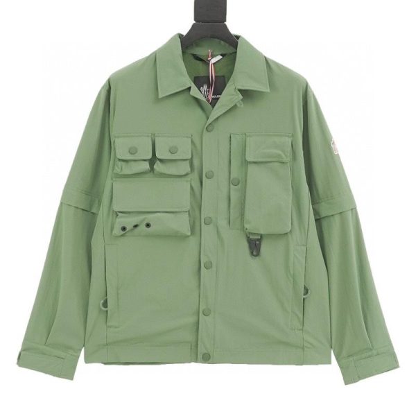 designer,replica,clothing,fake,1:1,lv,luxury,high quality Moncler Multi-Pocket Functional Work Jacket (17A1)