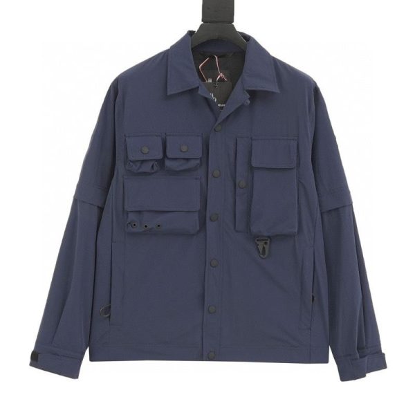 designer,replica,clothing,fake,1:1,lv,luxury,high quality Moncler Multi-Pocket Functional Work Jacket (4015)