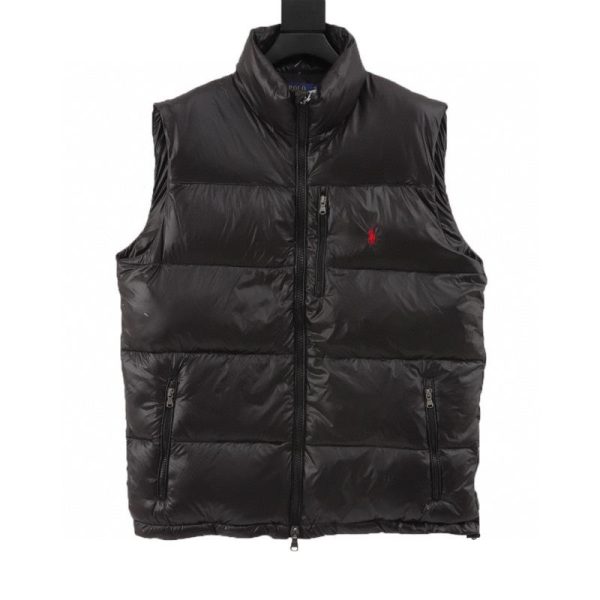 designer,replica,clothing,fake,1:1,lv,luxury,high quality Ralph Lauren R51 Pony Logo Embroidered Down Vest (9DFC)