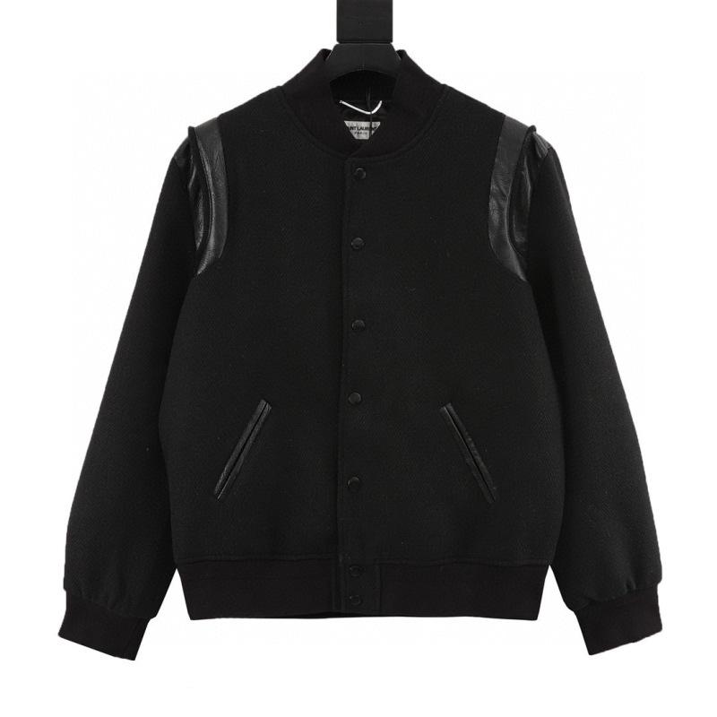 designer,replica,clothing,fake,1:1,lv,luxury,high quality Saint Laurent Paris Classic Patchwork Baseball Collar Jacket (AD38) designer,replica,clothing,fake,1:1,lv,luxury,high quality Saint Laurent Paris Classic Patchwork Baseball Collar Jacket (AD38)