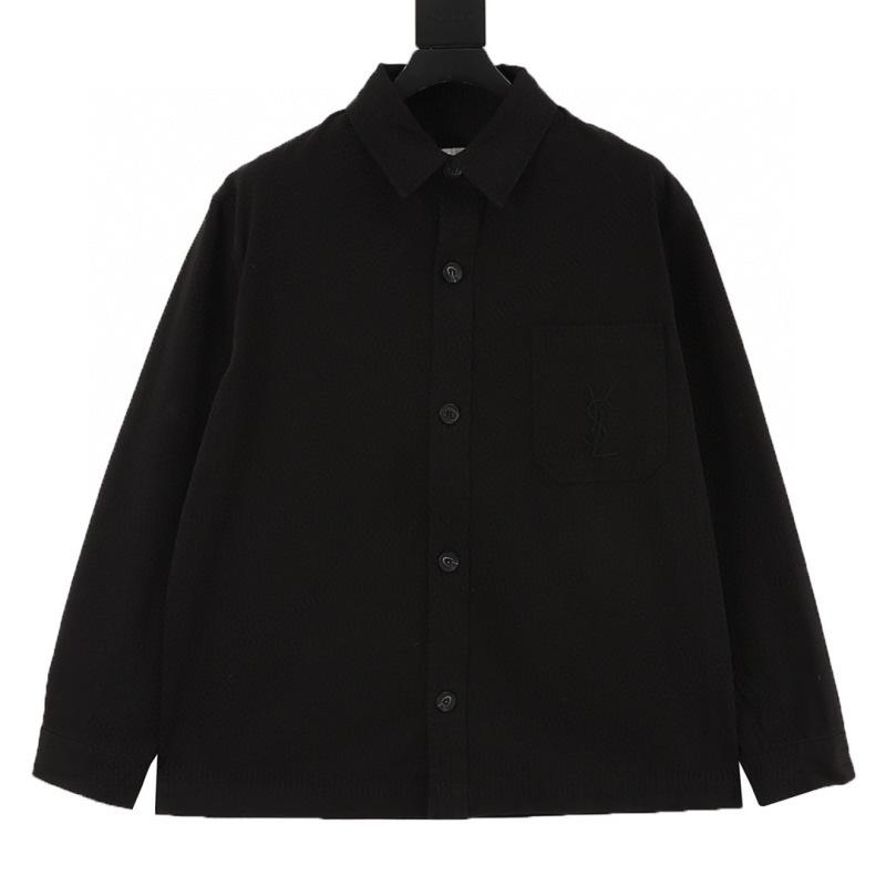 designer,replica,clothing,fake,1:1,lv,luxury,high quality YSL Saint Laurent Embroidered Pocket Button-Down Collar Long-Sleeve Shirt Jacket (B29E) designer,replica,clothing,fake,1:1,lv,luxury,high quality YSL Saint Laurent Embroidered Pocket Button-Down Collar Long-Sleeve Shirt Jacket (B29E)