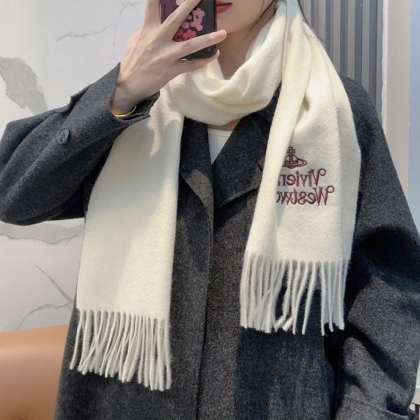 designer,replica,clothing,fake,1:1,lv,luxury,high quality Vivienne Westwood Premium Cashmere Scarf (OI6R0)