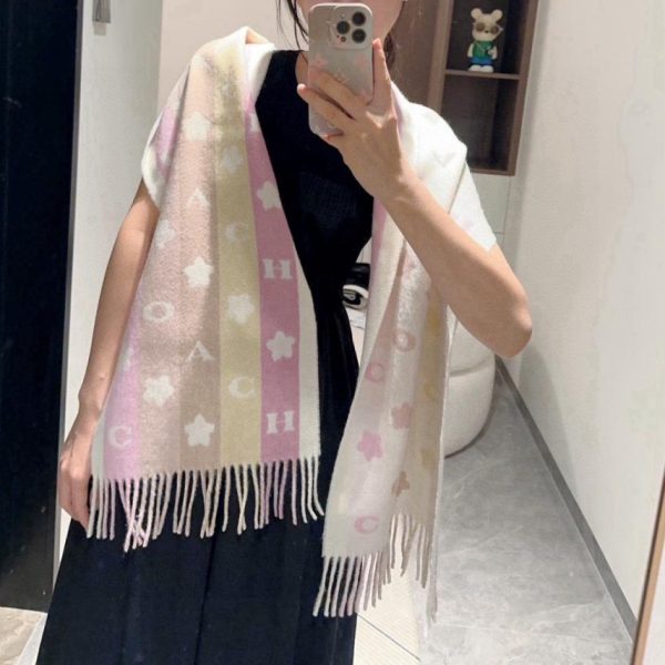 designer,replica,clothing,fake,1:1,lv,luxury,high quality COACH scarf (E0FB7)