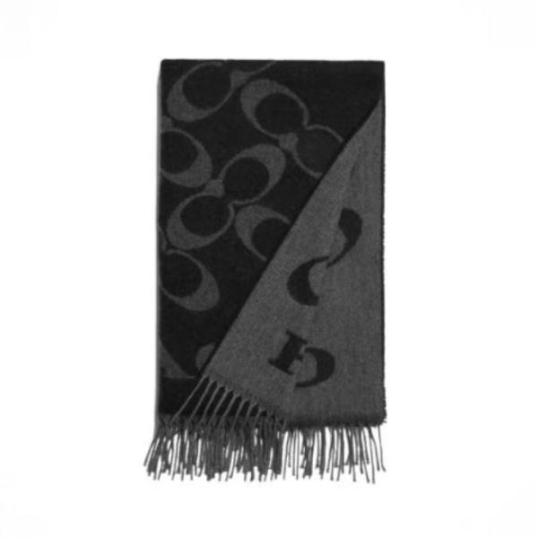 designer,replica,clothing,fake,1:1,lv,luxury,high quality High-quality Coach classic C logo reversible shawl (771L8)