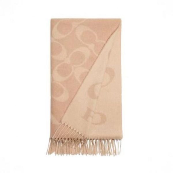 designer,replica,clothing,fake,1:1,lv,luxury,high quality High-quality Coach classic C logo reversible shawl (MOWLD)