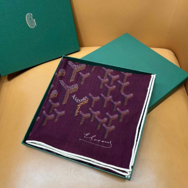 designer,replica,clothing,fake,1:1,lv,luxury,high quality Goya New Product: Double-Layer, Double-Sided, Two-Color Velvet Long Scarf (Z55D2)