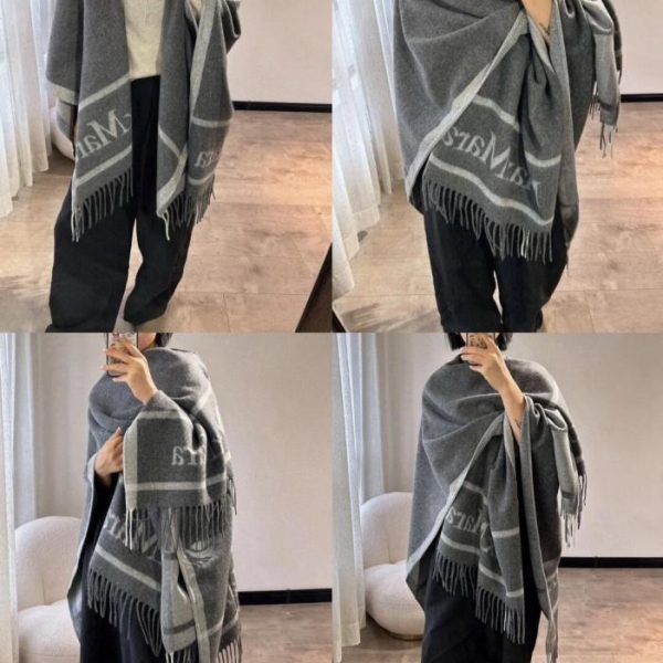 designer,replica,clothing,fake,1:1,lv,luxury,high quality Maxmara’s Featured Item: Cape/Shawl (DF5N9)