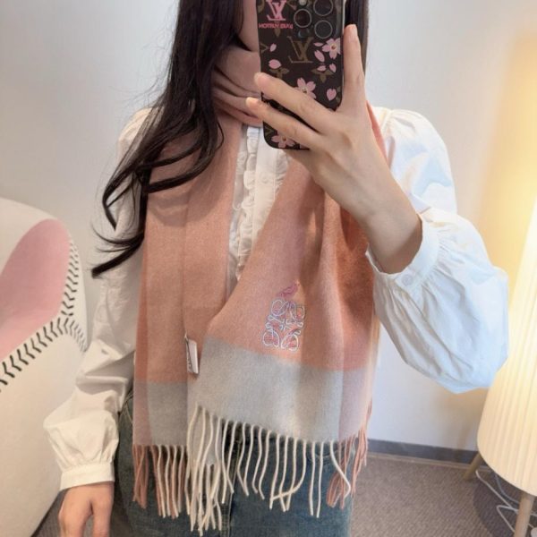 designer,replica,clothing,fake,1:1,lv,luxury,high quality Loewe’s gentle reversible scarf (KJNAR)