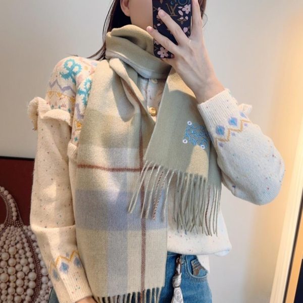 designer,replica,clothing,fake,1:1,lv,luxury,high quality Loewe’s gentle reversible scarf (9B46O)