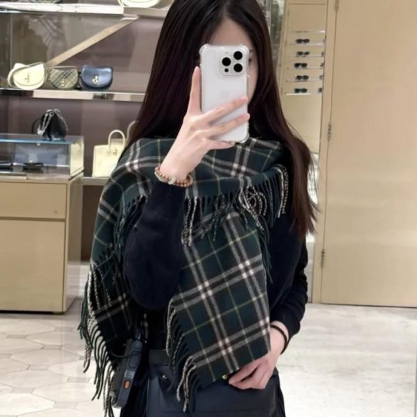 designer,replica,clothing,fake,1:1,lv,luxury,high quality High-quality Burberry centipede scarf, new arrival, top-grade cashmere, unisex, classic check pattern, couple style (6TQKS)