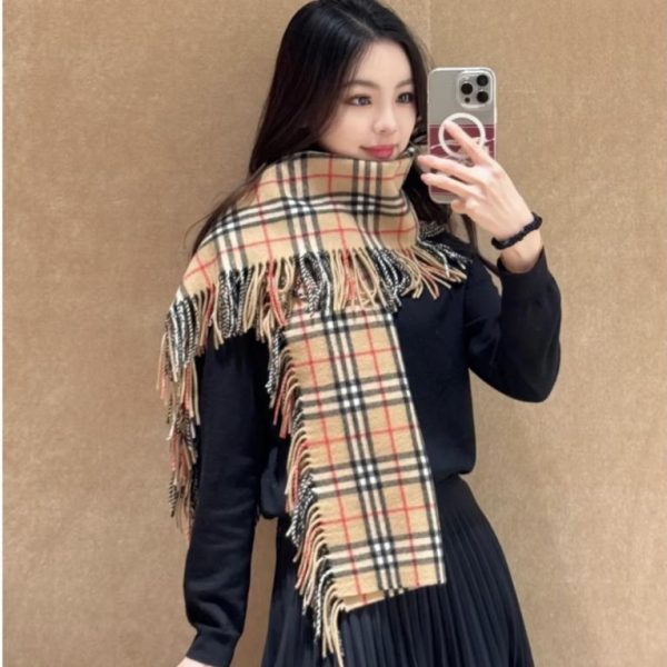 designer,replica,clothing,fake,1:1,lv,luxury,high quality High-quality Burberry centipede scarf, new arrival, top-grade cashmere, unisex, classic check pattern, couple style (GDE7C)
