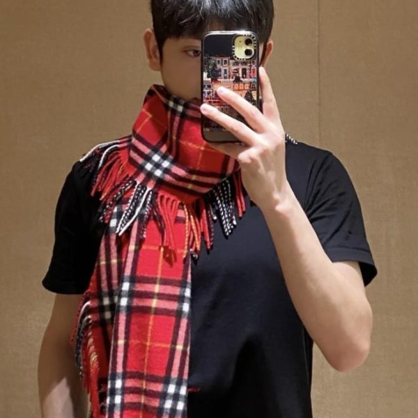 designer,replica,clothing,fake,1:1,lv,luxury,high quality High-quality Burberry centipede scarf, new arrival, top-grade cashmere, unisex, classic check pattern, couple style (V6AZ2)