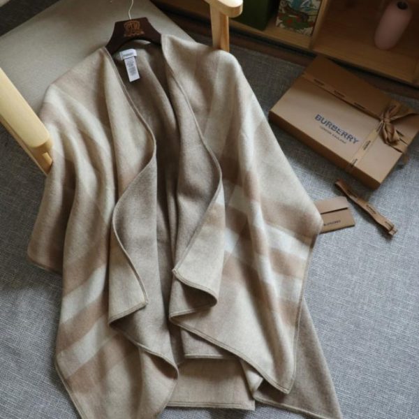 designer,replica,clothing,fake,1:1,lv,luxury,high quality Burberry Reversible Cape, 100% Pure Cashmere (NDNB2)