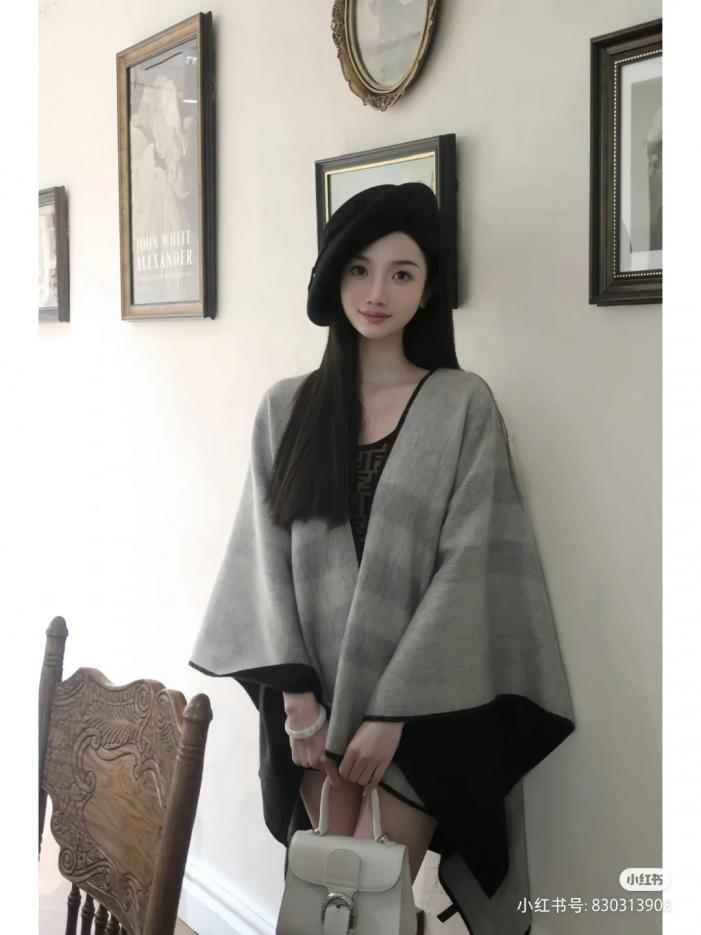 designer,replica,clothing,fake,1:1,lv,luxury,high quality Burberry Reversible Cape, 100% Cashmere (OAZ6Y) designer,replica,clothing,fake,1:1,lv,luxury,high quality Burberry Reversible Cape, 100% Cashmere (OAZ6Y)