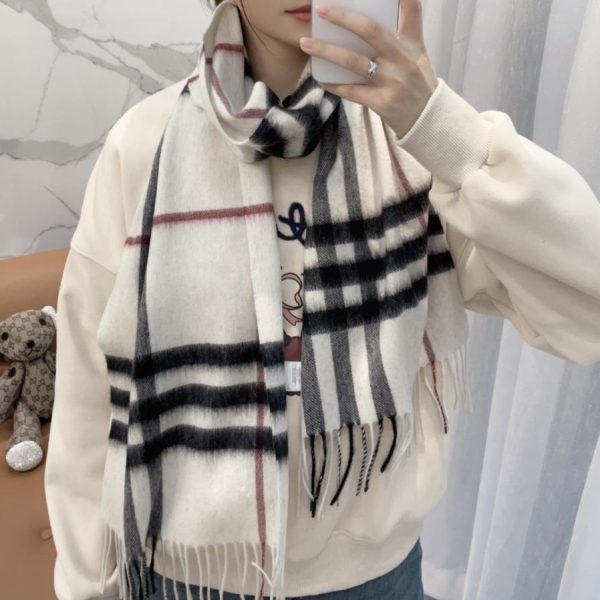 designer,replica,clothing,fake,1:1,lv,luxury,high quality Burberry’s classic cashmere check scarf (T2XYI)