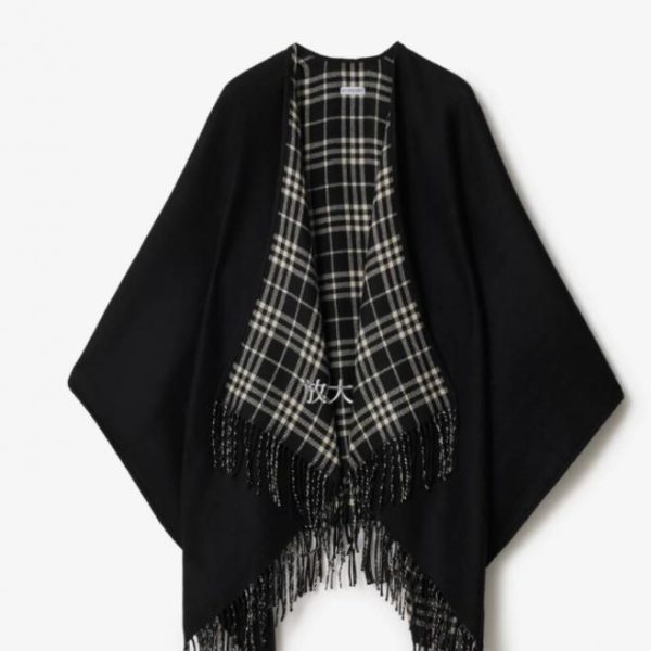 designer,replica,clothing,fake,1:1,lv,luxury,high quality 【Burberry Mini Cape 100% Pure Cashmere (5BFNE)】