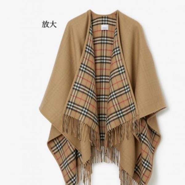 designer,replica,clothing,fake,1:1,lv,luxury,high quality 【Burberry Miniature Cape 100% Pure Cashmere (TRSQE)】