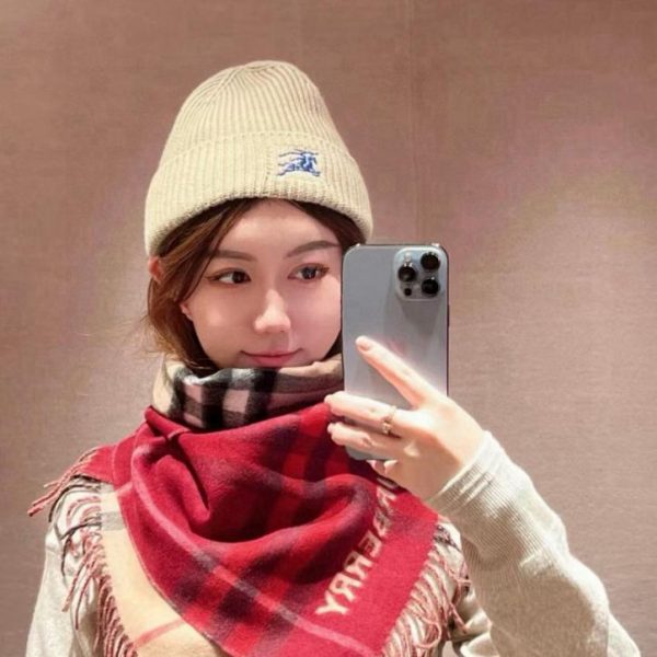 designer,replica,clothing,fake,1:1,lv,luxury,high quality Burberry cashmere color-blocked scarf (R6MB4)