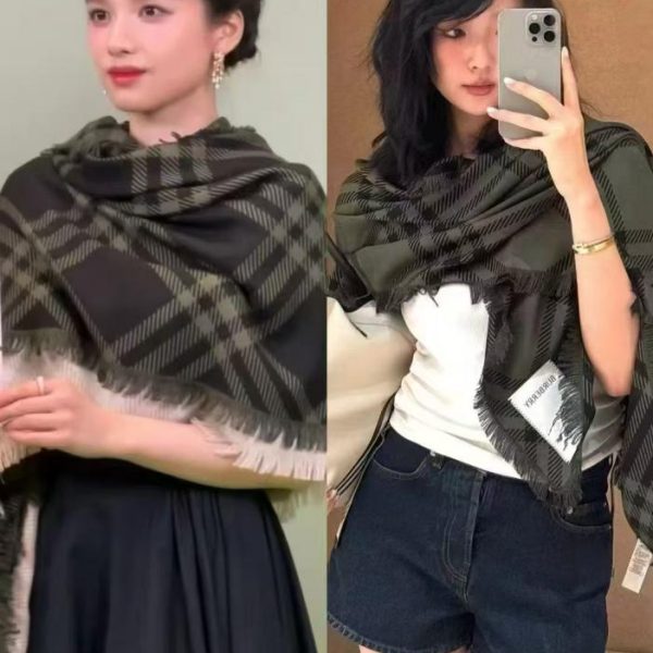 designer,replica,clothing,fake,1:1,lv,luxury,high quality Burberry knight check long scarf (U6XZ4)