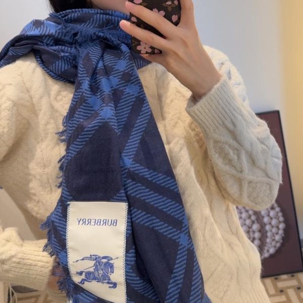 designer,replica,clothing,fake,1:1,lv,luxury,high quality Burberry knight check long scarf (VMT6N)
