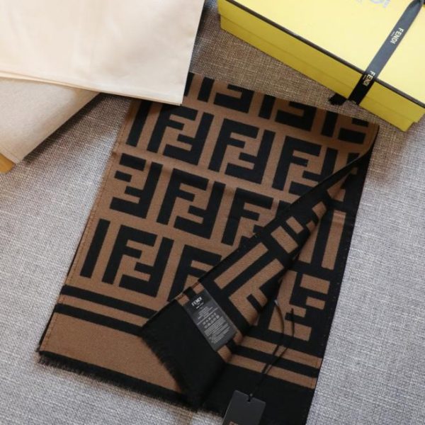 designer,replica,clothing,fake,1:1,lv,luxury,high quality Fendi classic double-F scarf (1E5U9)