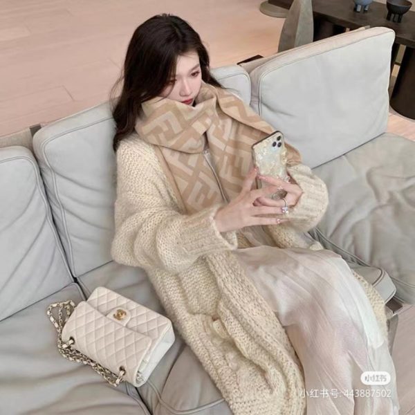 designer,replica,clothing,fake,1:1,lv,luxury,high quality Fendi FF Shawl (SUBJS)