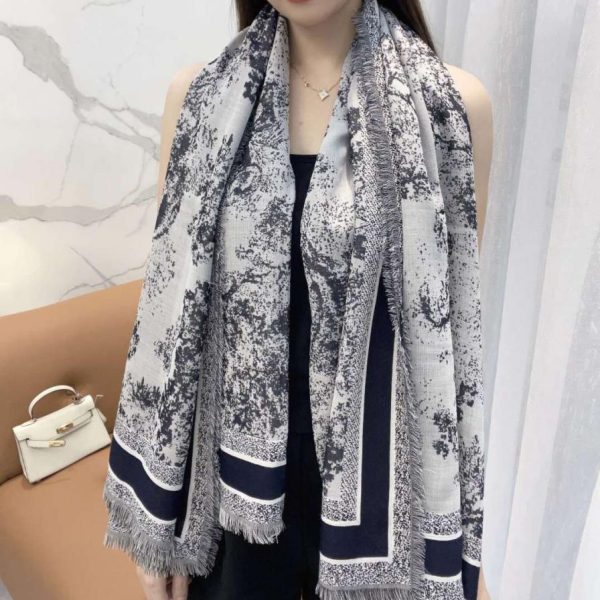 designer,replica,clothing,fake,1:1,lv,luxury,high quality Dior’s latest boutique style [D Jungle Animal Original Item 140] Cashmere Square Scarf (34VVE)