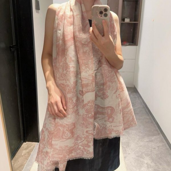 designer,replica,clothing,fake,1:1,lv,luxury,high quality Dior’s new Elegant Animal Jungle Silk Cashmere Scarf/Shawl (O7FD9)